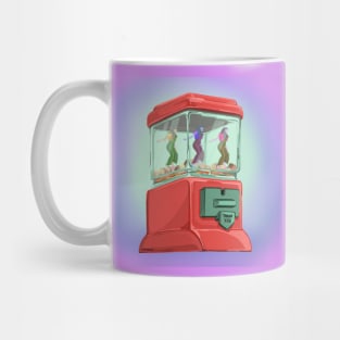 dazzling cascade gumball machine poster Mug